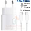 Samsung CARICABATTERIE per SAMSUNG ORIGINALE 25W TA800 +CAVO C GALAXY S24 PLUS ULTRA W