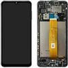 Galaxy A12 (A125F) Display Lcd Per Samsung A12 A125F Touch Schermo Nero Con Frame
