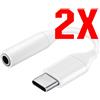 SAMSUNG 2X ADATTATORE CUFFIA AURICOLARI ORIGINALE SAMSUNG GALAXY S20 S21 PLUS USB C/JACK