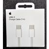 Apple CAVO ORIGINALE PER APPLE IPHONE 11 12 13 14 15 16 17 LIGHTNING USB-C 1 - 2 METRI