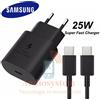 Samsung CARICABATTERIE SAMSUNG ORIGINALE 25W 3A EP-TA800 S25 S25+ ULTRA S938 CAVO C NERO