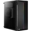 AEROCOOL SPLIT MIDI TOWER BLACK