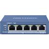 Hikvision Hub Switch 5 Porte Con 4 Porte Poe 10/100/1000 Hikvision DS-3E0505P-E/M