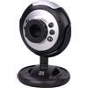 XTREME WEBCAM HD 640x480 CON MICROFONOE LUCE LED USB2.0 NERO cod.33861