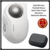 ELECOM Bitra Trackball Mouse Indice Silenzioso Funzionamento Dito Bluetooth W...