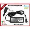 ACER Carica Batteria Originale ACER 45W 19V 2,37A per Chromebook C720P Series