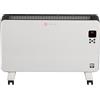 SHX Riscaldamento a convettore premium 2000 W con indicatore LED - Protezione da surriscaldamento/Intervallo di temperatura: 5 - 50 °C/telecomando - Funzione timer/funzionamento silenzioso