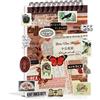 No Vintage Precut Washi Libro per il Journaling B Z8V42862