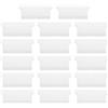 uxcell 20Pcs Pesi per Tende Verticali 115mm Pesi in Plastica per Fondo Tende