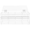 Organizer Da Scrivania in Acrilico Distributore Etichette Con Codice Barre