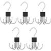 5 pezzi Organizer per cinture per armadio Organizer portatile cravatte