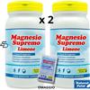 NATURAL POINT - Magnesio Supremo Gusto Limone 150g X 2 = 300g + OMAGGIO Bustina