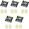 Confezione da 5 Moduli Microfonici I2S 24 Bit per inmp441 per Riconoscimento