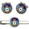Giftshop UK Set Gemelli RAF Cufflinks E Fermacravatta RAF, 13 Group Headquarters, GBP