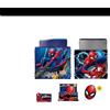 Marvel SCIARPA COTONE PILE SCALDA COLLO BAMBINO SPIDER MAN UOMO RAGNO TG UNICA
