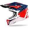 AIROH CASCO OFFROAD STRYCKER SKIN RED GLOSS M