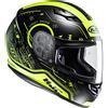 HJC Casco moto HJC CS 15 SAFA MC4HSF, Nero/Giallo, S