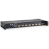 LevelOne KCM-0832 tastiera, video e mouse (KVM) Switch Montaggio rack Nero