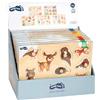 small foot 11504 Espositore da bancone con Puzzle in Legno con Motivi Diversi, a Partire dai 12 Mesi