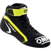 Omp Scarpe First Race my2021 Antracite/Fluo Giallo Taglia 45 Fia 8856-2018, Stivali Unisex Adulto, Standard, EU