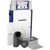 Geberit Cassette di Risciacquo Geberit da incasso UP320 Kombifix, larghezza 420 mm, costruzione Altezza 760 mm, a doppio scarico, 1 pezzo, geb110300005