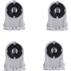 No 4X Titolare T8 Lampada Fluorescente di Illuminazione Dello Zoccolo J1D82733