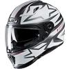 HJC Casco moto HJC i70 CRAVIA MC10SF, Grigio/Bianco, S