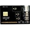 No 4 In 1 Scheda di Prova 'Adattatore ESIM Test Card Extension T6V86504