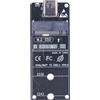 No Adattatore per Alloggiamento SSD M.2 A Type-C NVME NGFF HDD Enclosure Inter3688