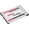 No Adattatore per Scheda da PCMCIA un USB 2.0 CardBus Dual 2 Porte 480M per Co6399