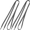 No Athletic Sneaker Scarpe di tela Stringhe piatte Lacci per scarpe Grigio scu2557