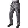 J.A.K. 920450B080 Serie 9204 65% poliestere/35% cotone con tasche a sospensione, grigio/nero, 46 L (32/35)