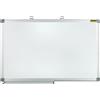 Idena 10541 - Lavagna bianca 110 x 80 cm, magnetica, con cornice in alluminio, 1 pz.