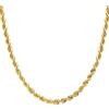 SR Collana Corda Oro 18K 750 MLS. 60 Cm. 10,90 Grammi. 3,8 Mm Di Spessore