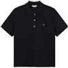 GANT Reg Shield SS Piqué Polo Donna Maglietta Poloshirt Nera