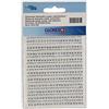 GLOREX P & D autoadesiva Mini-Chain Diamanti Cristallo 2/3 mm. 22 per Striscia, plastica, Argento, 14.5 x 8.6 x 0.2 cm