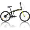 CASCELLA BICI BICICLETTA CASCELLA POCKET PIEGHEVOLE 20' SHIMANO 6V