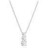 Swarovski Collana Swarovski Attract Trilogy 5414970 necklace Punto Luce Rodio Donna