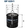 FILTRON 1 FILTRO OLIO FILTRON OP6291 OP629/1