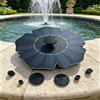 Fontana Solare Galleggiante ad Efficienza Energetica con Batteria di Backup per