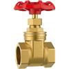 Valvola a saracinesca in ottone facile funzionamento pressione normale design dr