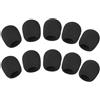 No 10x Microphone Copertura in Schiuma di Schiuma di Palla (Nero) C4C96890