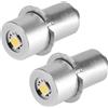 No 2X 1W P13.5S LED Torcia Lampadina, 100 - 110Lm 2700 - 7000K Lampadina di Ri6916