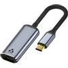 No Adattatore Ethernet USB C 2500Mbps 2.5G 2.5 Gigabit da Tipo C un LAN RJ45 S2946