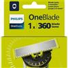 Philips Lama di Ricambio Philips OneBlade 360 QP410/50 Originale per Viso e Corpo