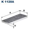 FILTRON 1 FILTRO ARIA ABITACOLO FILTRON K1128A K1128A