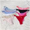 Brand New Donna Rete Trasparente Sacchetto di Rigonfiamento Bikini Tanga Intimo Mutande