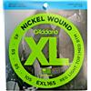 D'Addario XL EXL165 Corde Basso Elettrico 4 Corde 45-105 Nickel Wound Set Ibrido