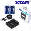XTAR 4 batterie litio AA 1,5v ricaricabili pile stilo 4150mWh + caricabatterie XTAR