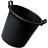 Pasquini Vaso Mastello 30L con Manici 40x37x33 cm Polietilene Nero Vivaio
